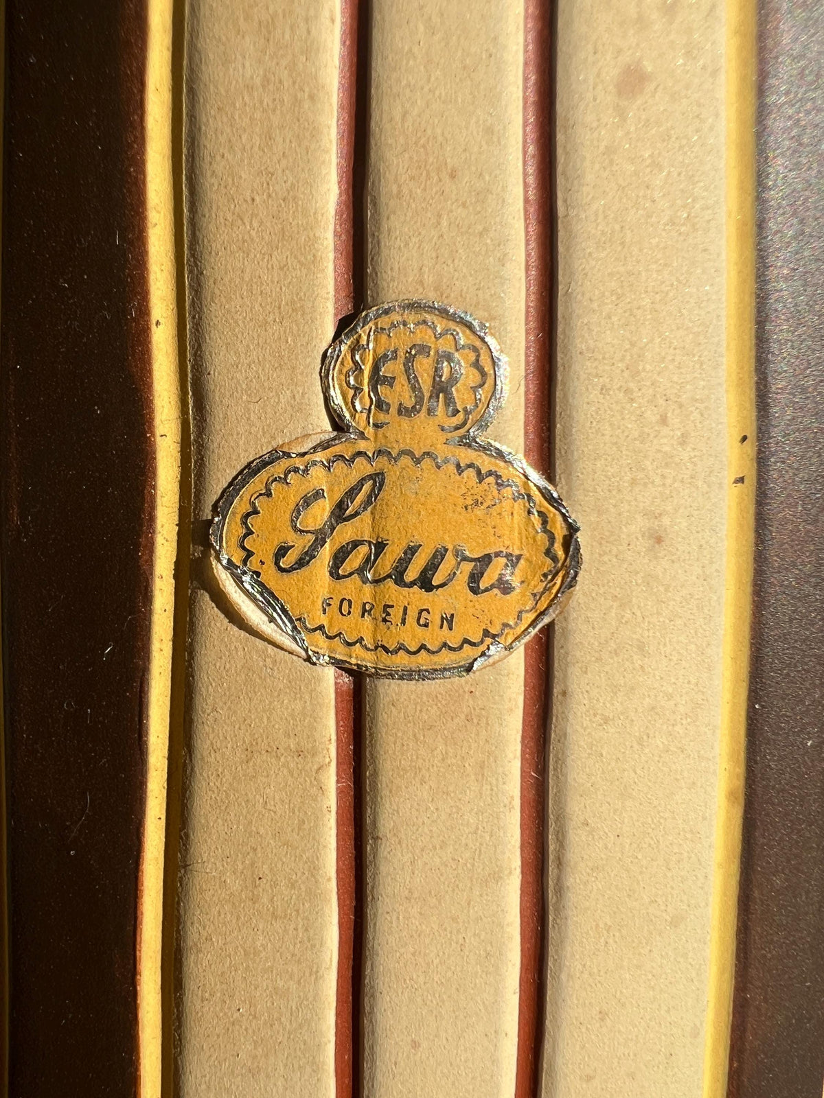 Vintage - schöne handgearbeitete Vase 50/60er Jahre ESR Sawa Foreign – Manufaktur Franz Schwaderlapp Ransbach Baumbach. Modell 341/30