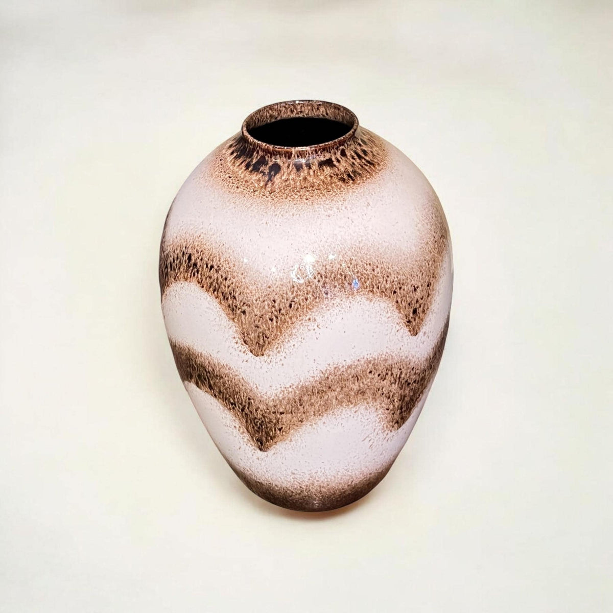 Große Vase Mid Century von Bay Keramik W. Germany mit der Nummer 64 45.