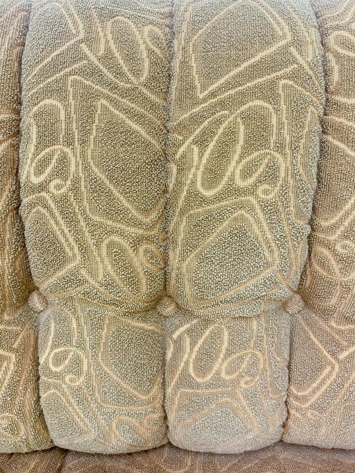 Art Deco Récamiere / Chaiselongue - Deutschland ca. 1940er Jahre im unrestaurierten Originalzustand. Klassisches Art Deco Polstermöbel.