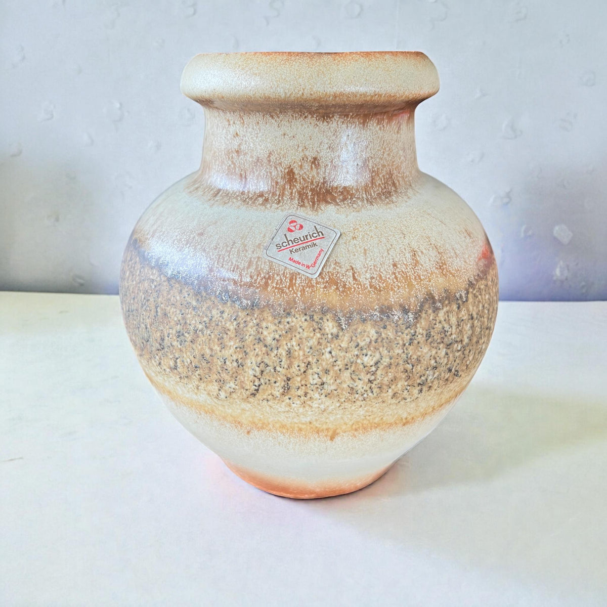 Vintage Scheurich Fat Lava Vase 291-20 tadelloser Zustand ca. 1960-1970