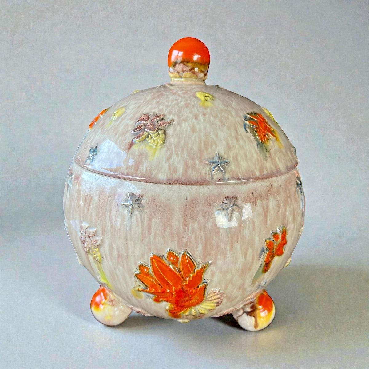 WGP - Bowle Steingut von Dümler & Breiden - Höhr-Grenzhausen Keramik, ca. 4l Fassungsvermögen, Modell 1767 ca. 1940er Jahre