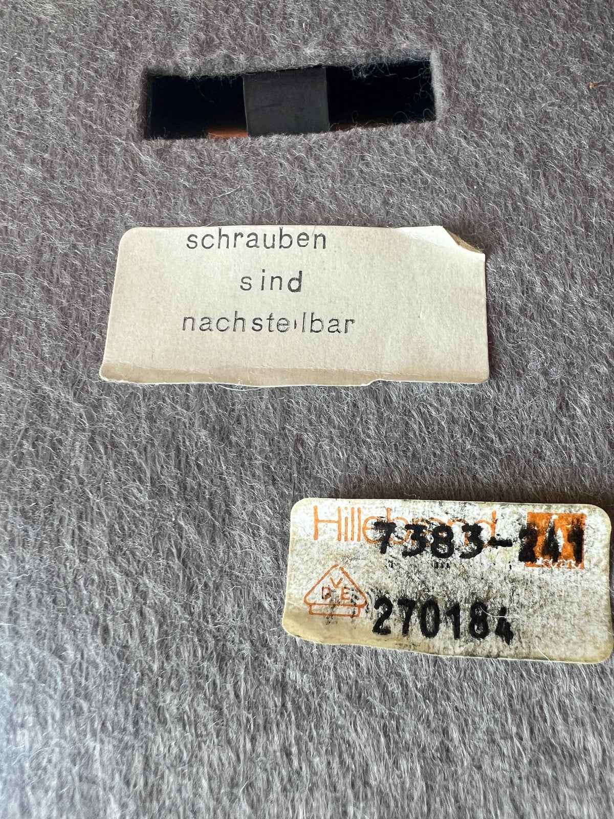 Vintage Egon Hillebrand Schreibtisch-/ Klavierlampe 70er – brauner Hammerschlag Metall & Messing – Modell 7383-241 – Mid Century Design